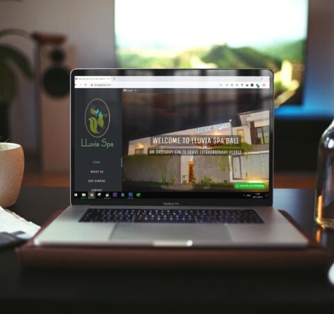2K Digital Agency create a website for lluvia Spa Bali